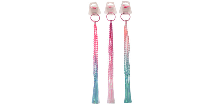 Hair Ring Extension 01 Pack Plait Assorted