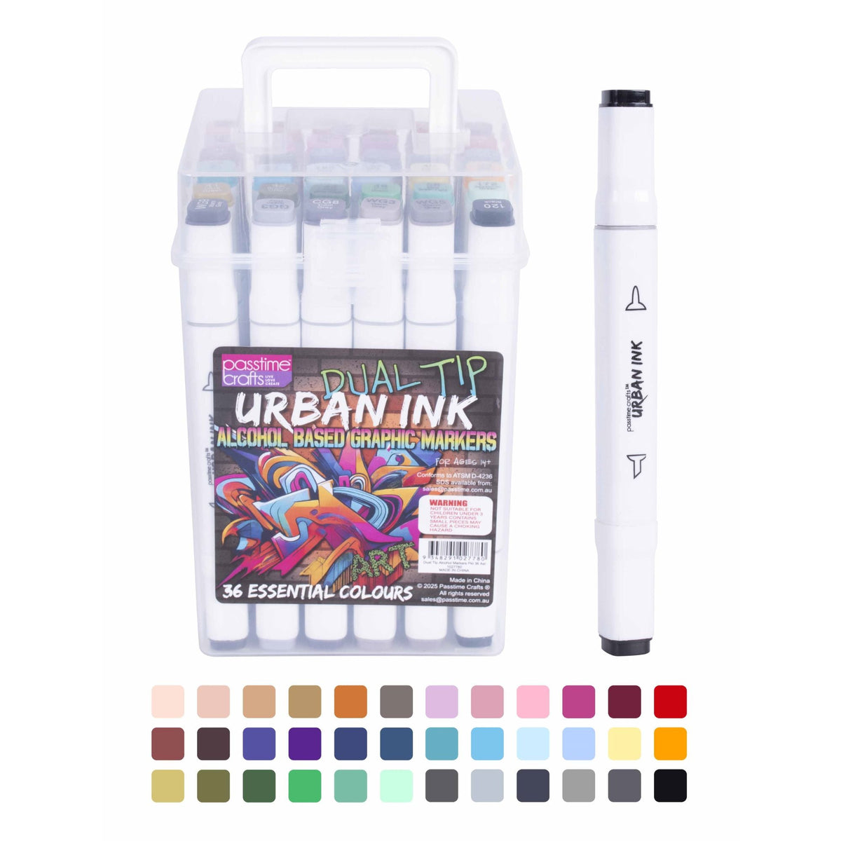 Dual-Tip Alcohol Markers Pack of 36