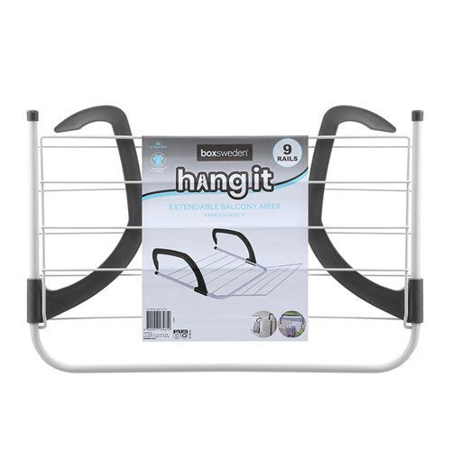 HANGIT EXTENDABLE BALCONY AIRER 9 RAILS 52X60CM