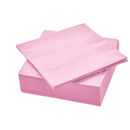 Baby Pink Napkins 33*33cm