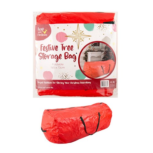 Storage Bag Xmas Tree Foldable PE 142x73cm