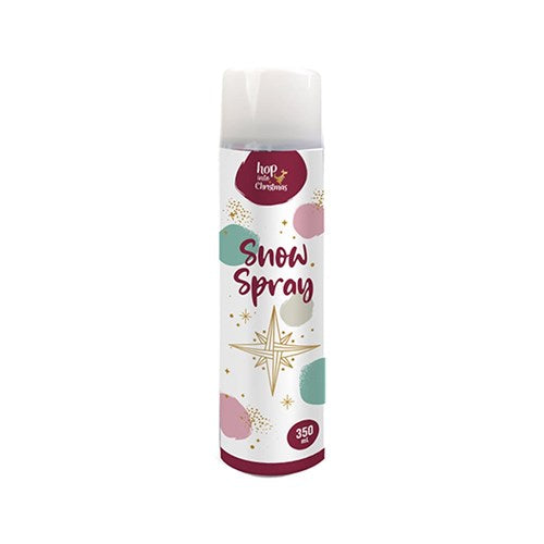Decoration Spray Can DIY Xmas Snow White 180gm PDQ