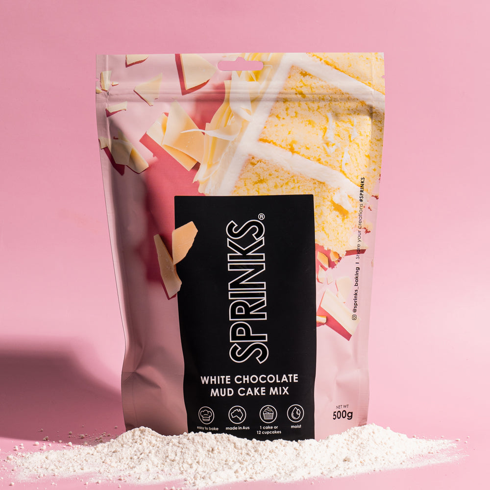 White Chocolate Mud Cake Mix (500g)