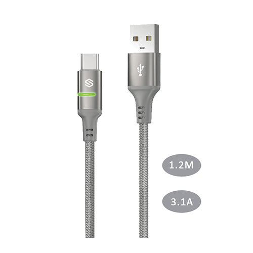 Soft LED Light USB A to USB C Cable