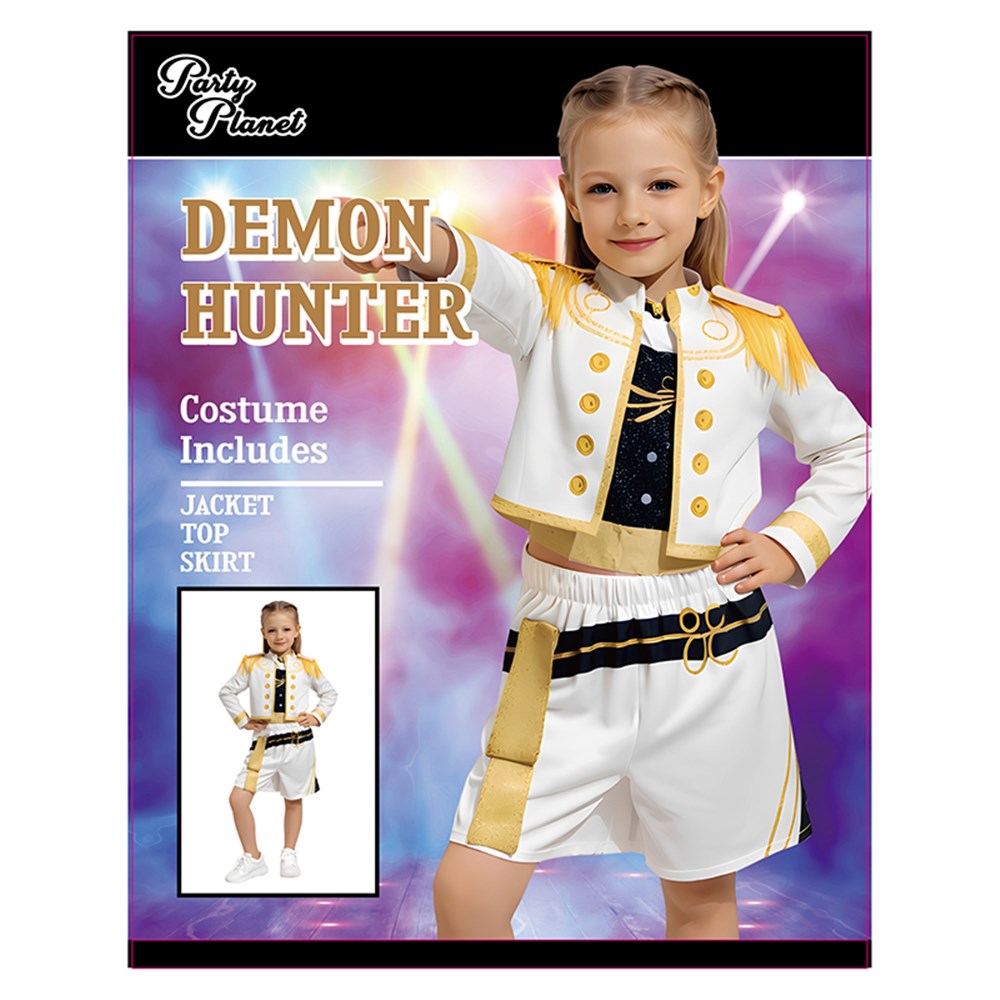 GIRL DEMON HUNTER INCLUDES JACKET, TOP, SKIRT