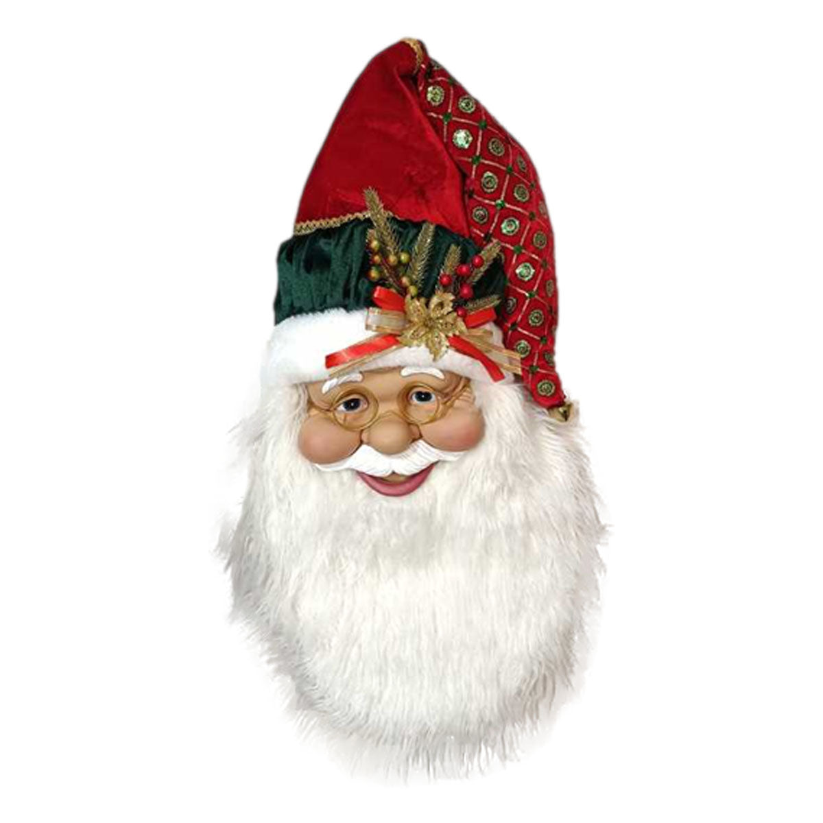 85cm Red Santa Wall Hanging