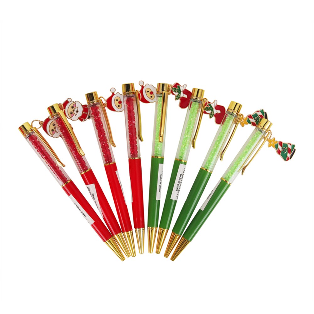 4A 20CM CHRISTMAS CRYSTAL CENTRE PEN