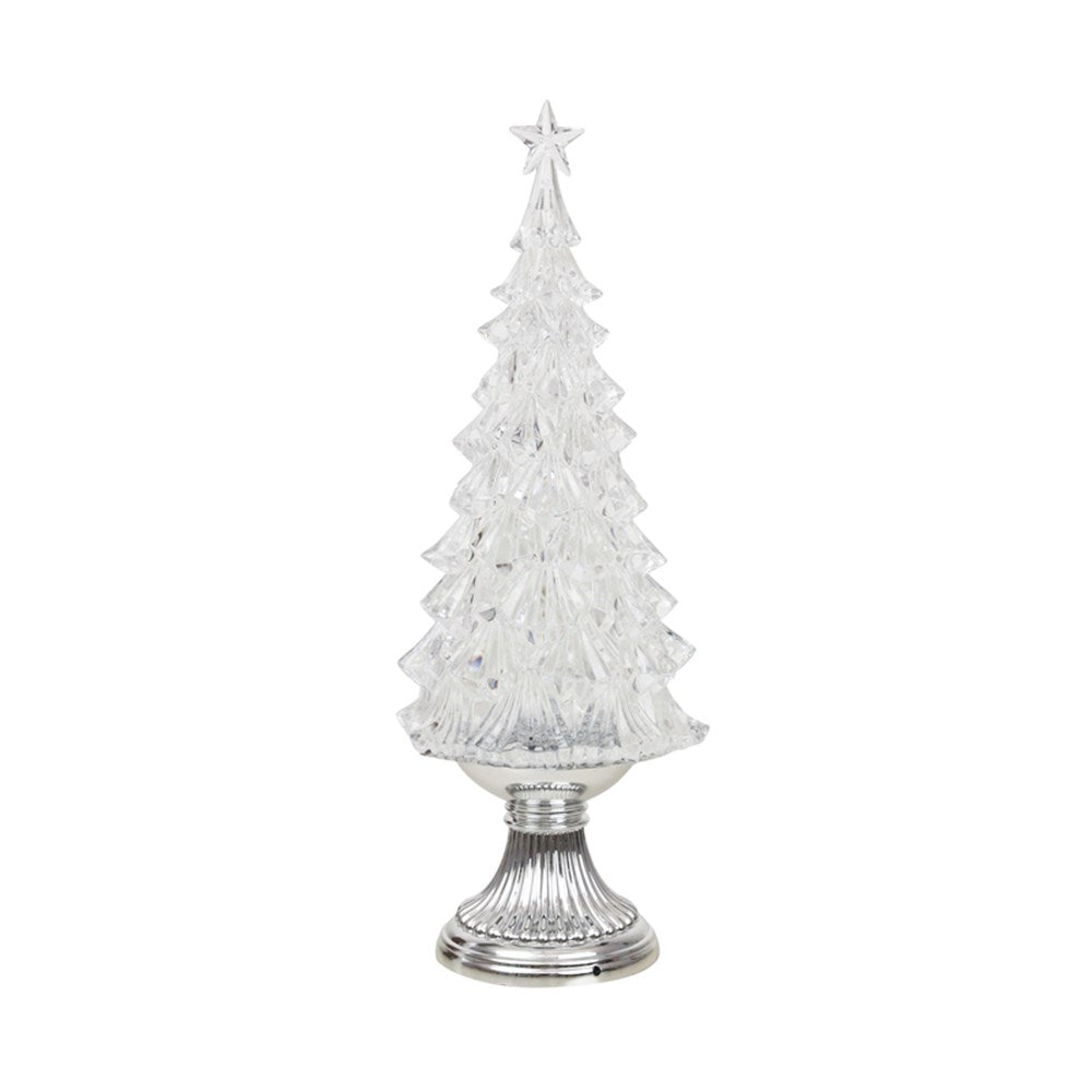 40CM LIGHT UP ACRYLIC CHRISTMAS TREE-3XAA BATTERY