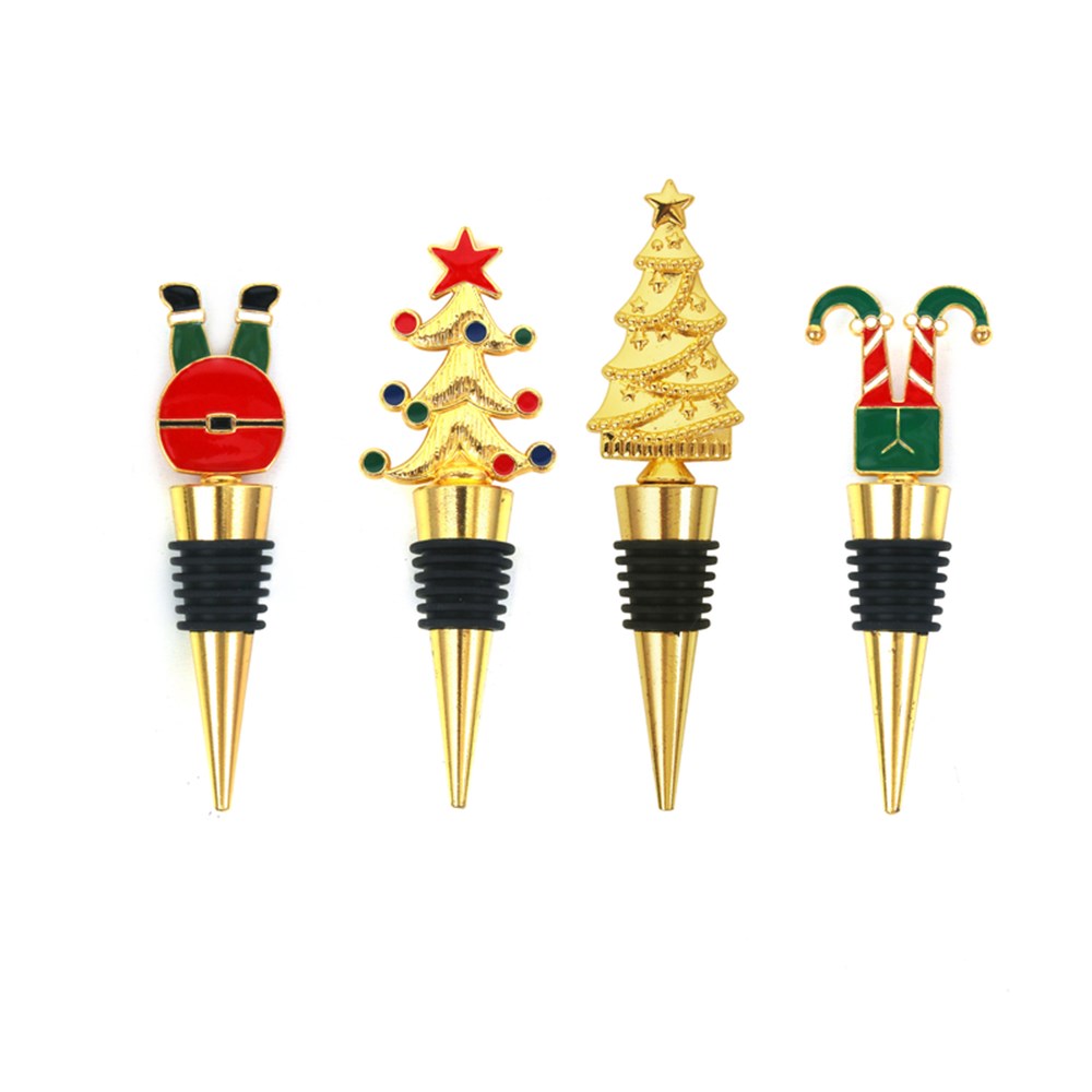 4A 10CM CHRISTMAS BOTTLE STOPPER