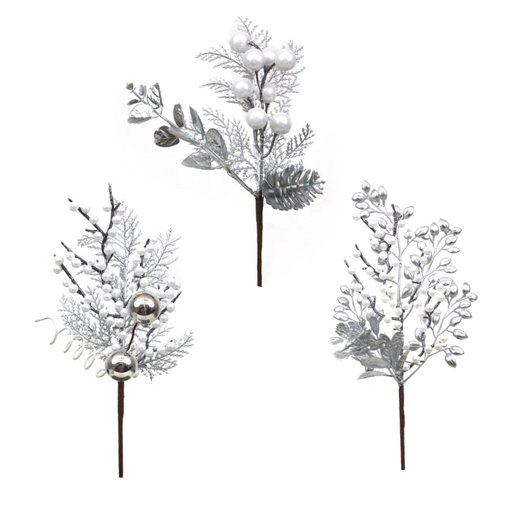 3A 30CM WHITE PEARL FINISH PICKS