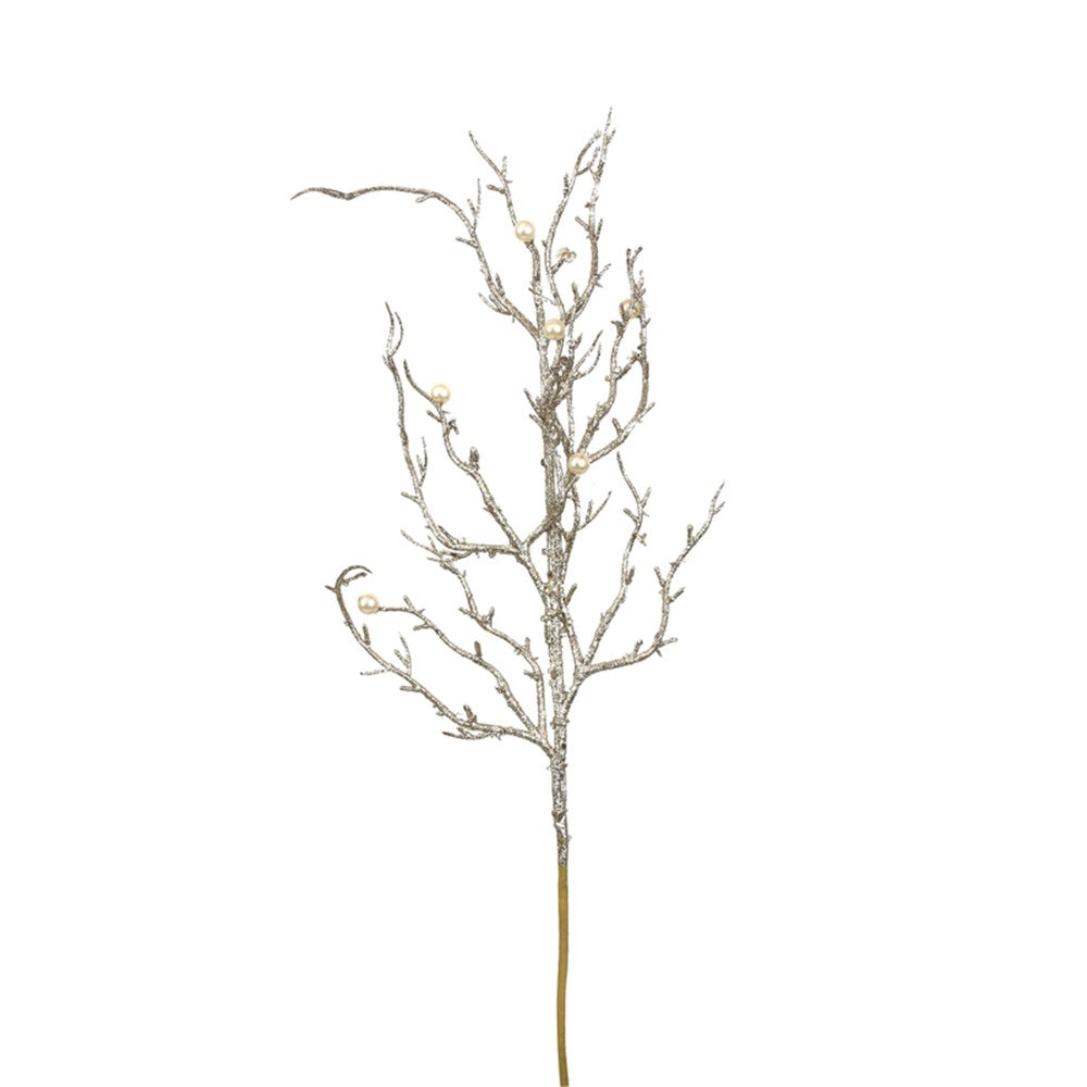 70CM CHAMPAGNE BRANCH W/PEARL