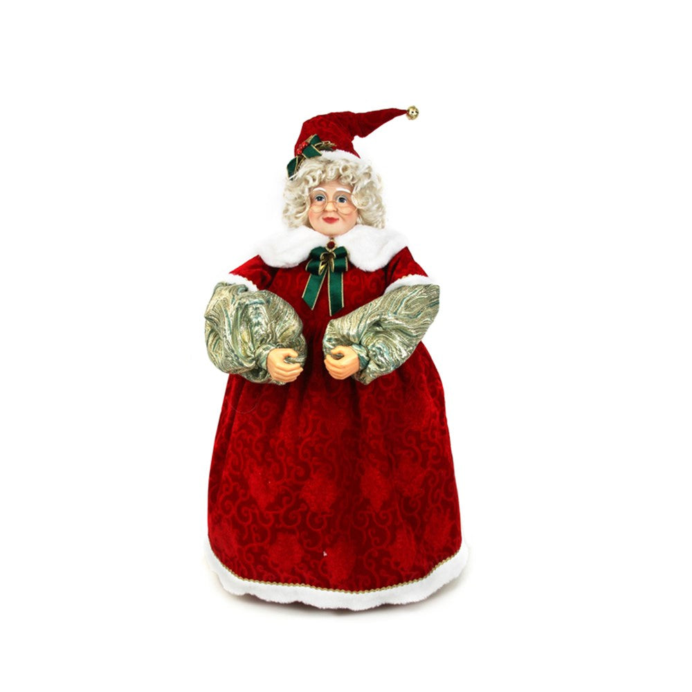 80CM LUXE MULLED & MERRY SANTA CLAUS