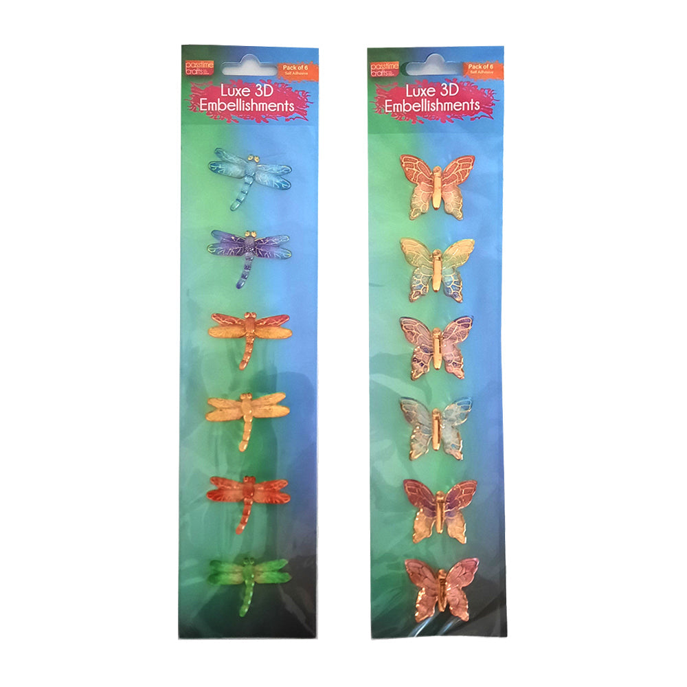 3D Gemstone Adhesive Decals
