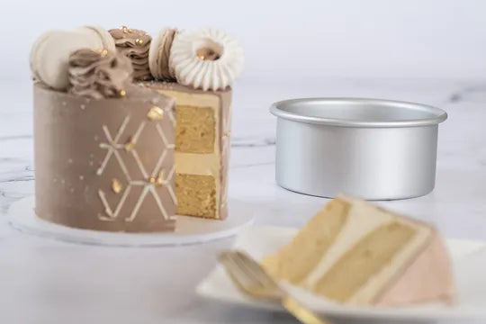 MONDO PRO ROUND CAKE PAN 7IN/17.5X7.5CM