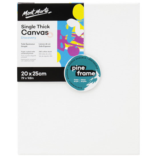 Canvas Single Thick 20x25cm