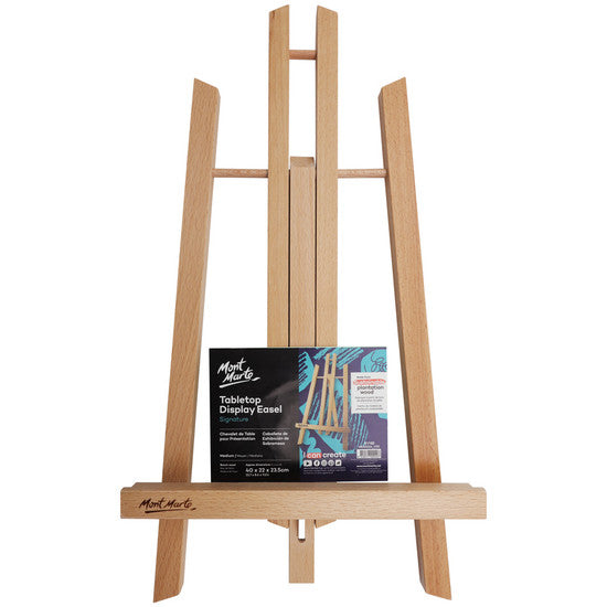 Mini Display Easel Beech Wood Medium