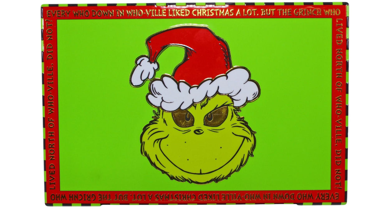 Placemats Grinch Hat
