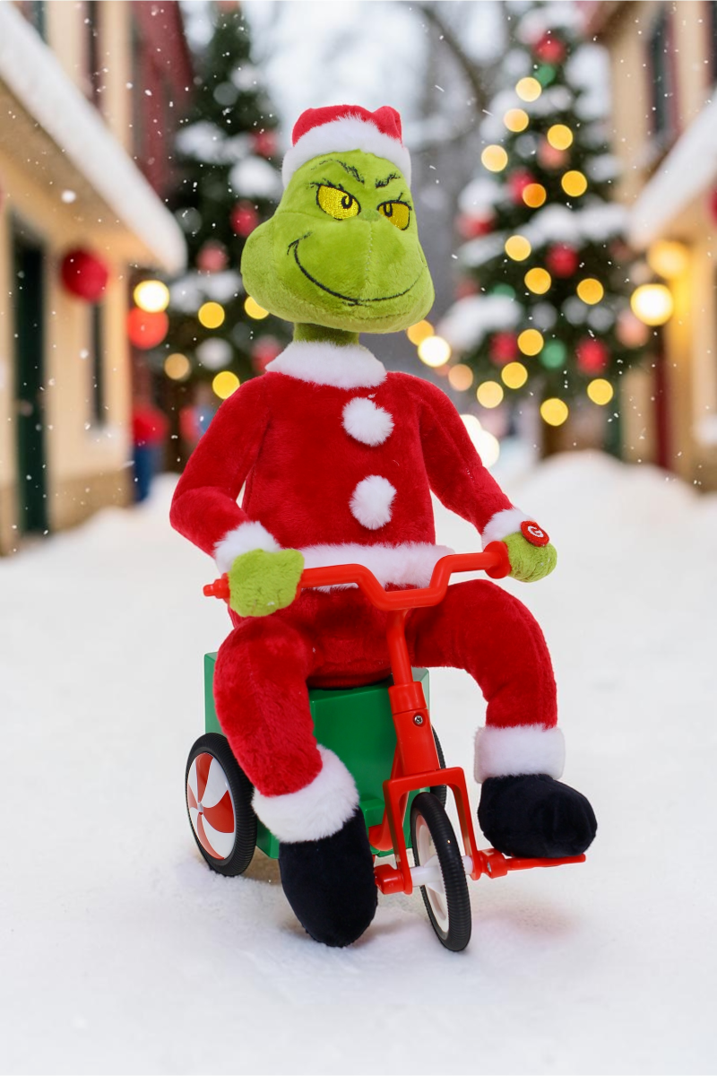 Animated Tricycle Grinch