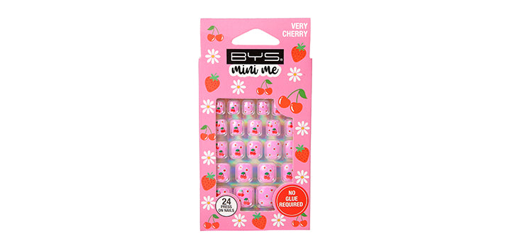 Bys Mini Me Press On Nails Very Cherry