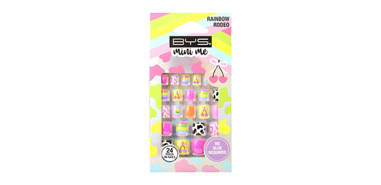 Bys Mini Me Press On Nails Rainbow Rodeo