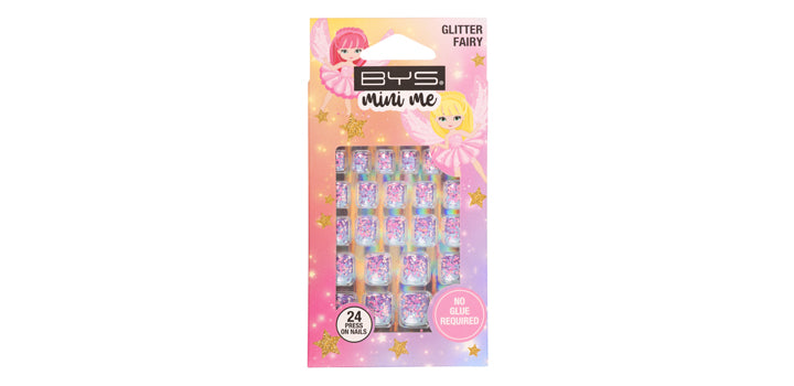 Bys Mini Me Press On Nails Glitter Fairy