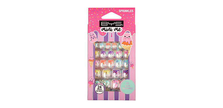 Bys Mini Me Press On Nails Sprinkles