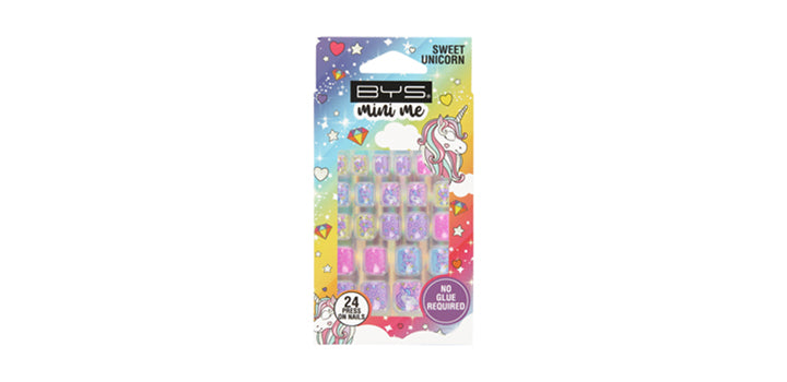 Bys Mini Me Press On Nails Sweet Unicorn