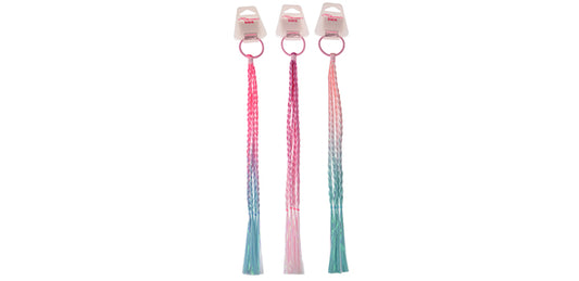 Hair Ring Extension 01 Pack Plait Assorted