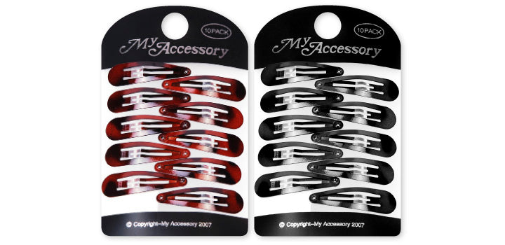 Sleepie Clip 10 Pack Black &* Tortoise