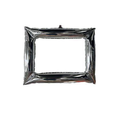 Photo Frame Foil Balloon - Silver
