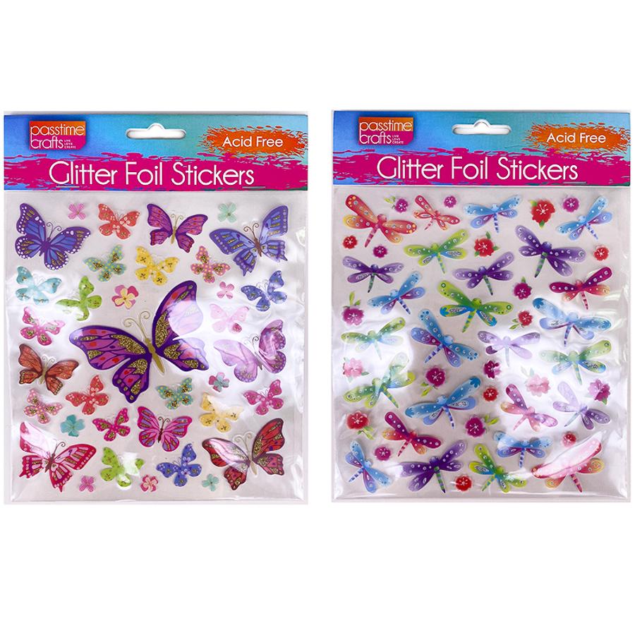 Glitter Stickers 15x16cm