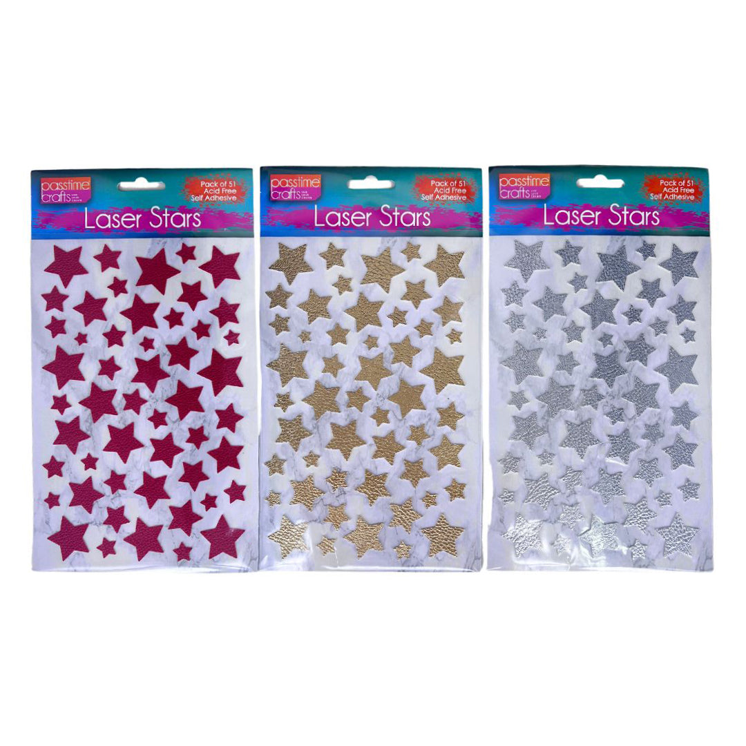 Holographic Star Stickers