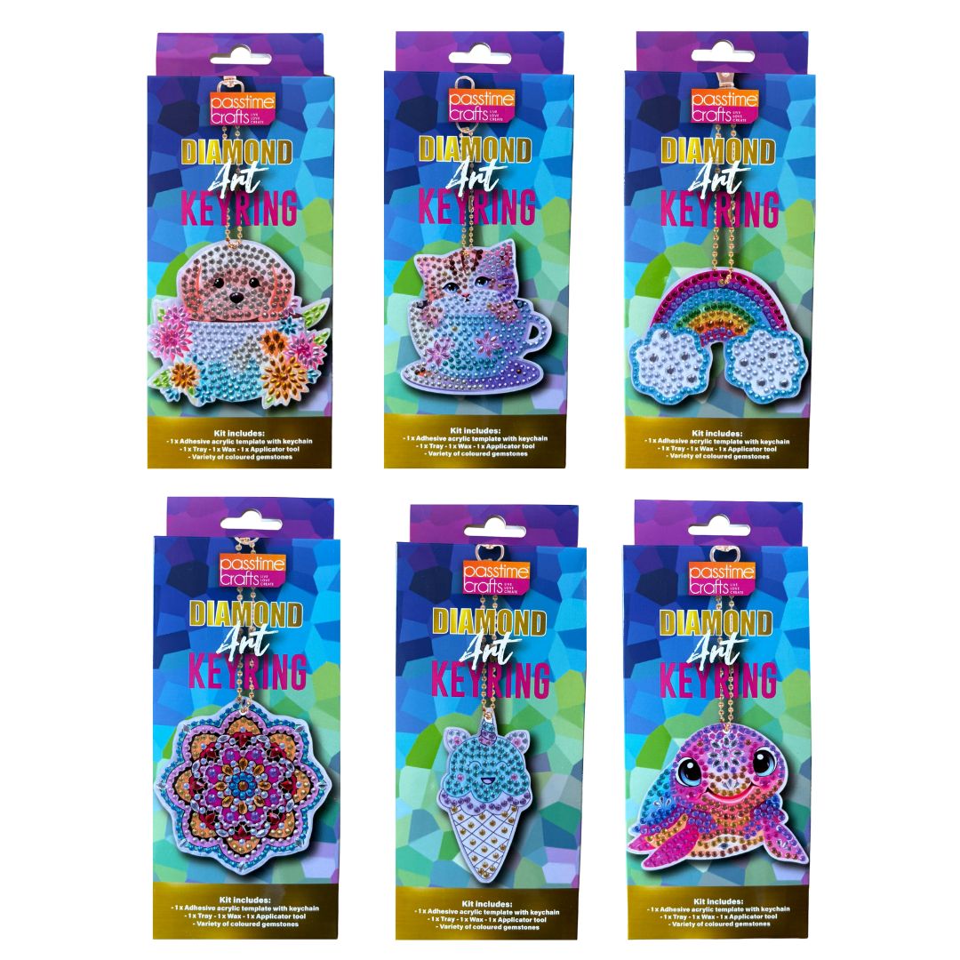 Diamond Art Keyring