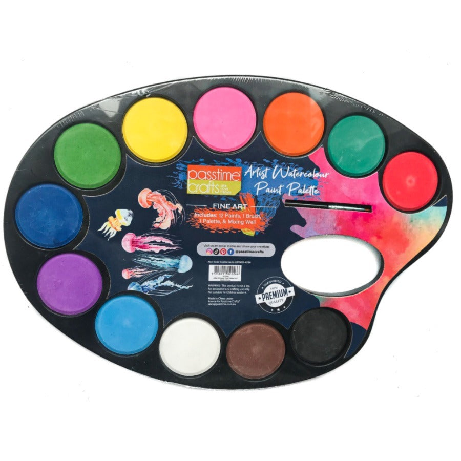 All-in-One Watercolour Paint Palette