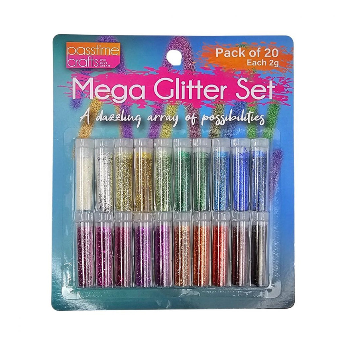 Mega Glitters Set of 20
