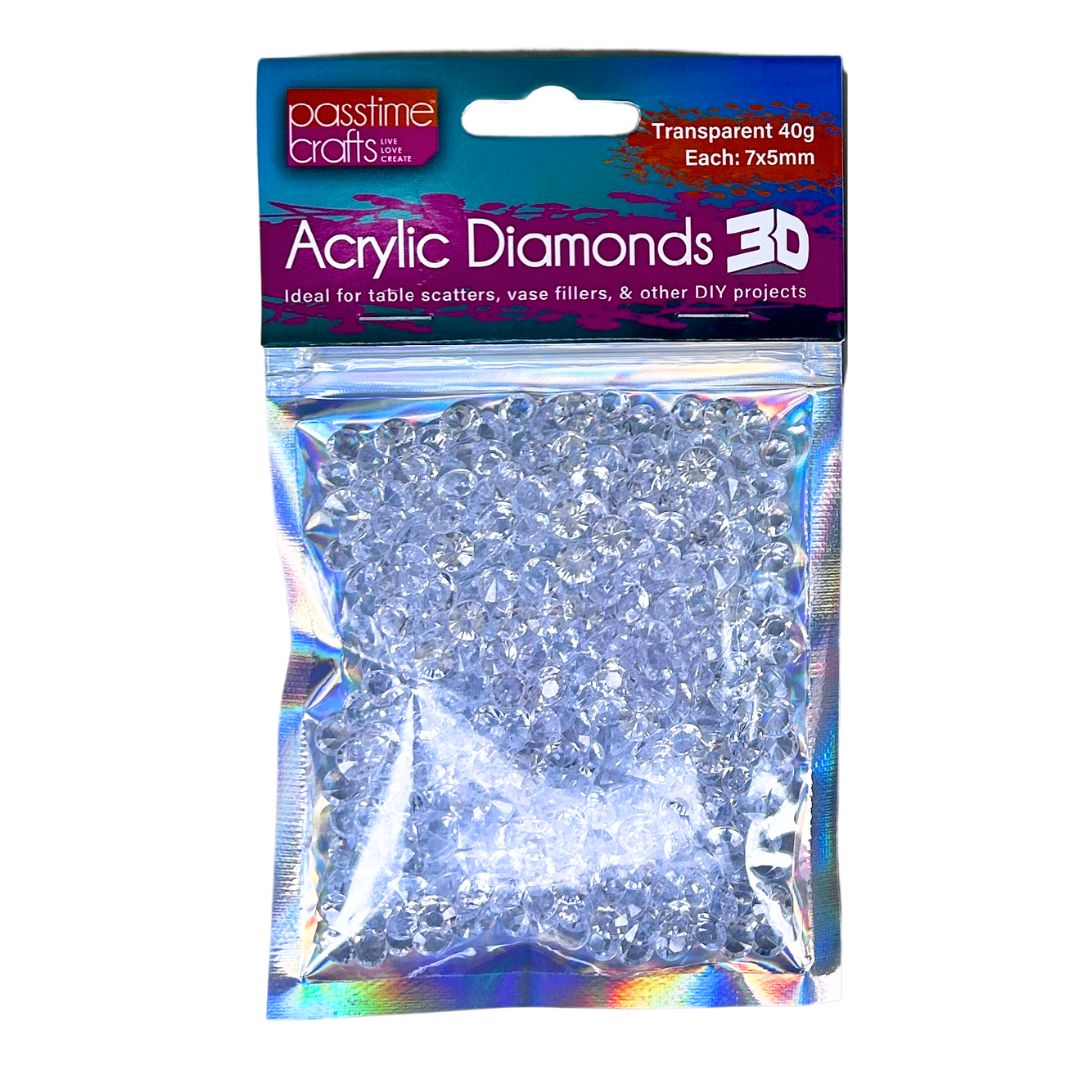 Loose Faux Diamonds - Small