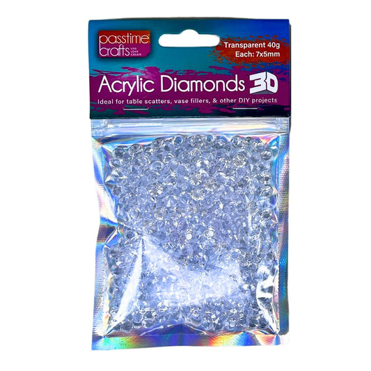 Loose Faux Diamonds - Small