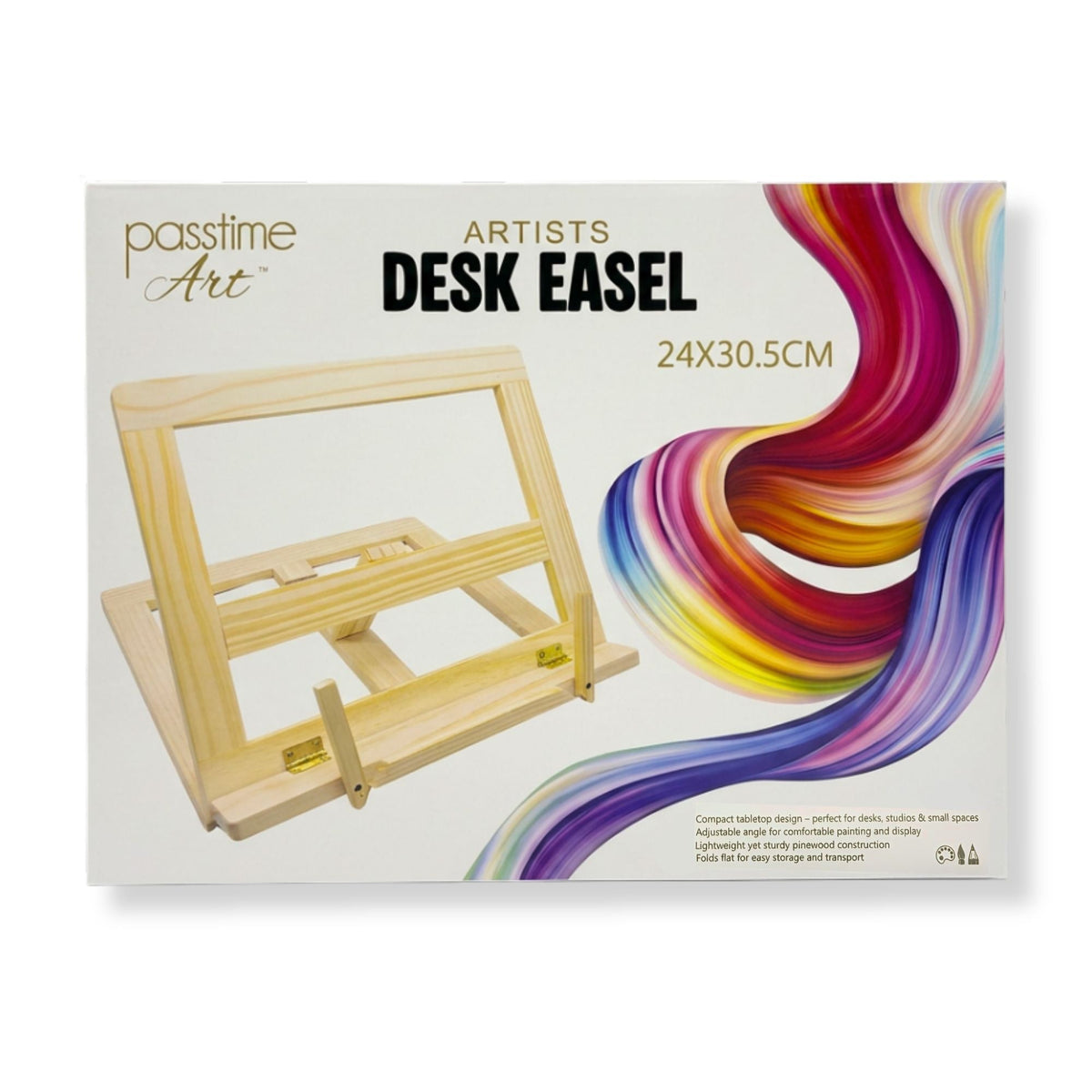 Pinewood Desk Easel 24x30.4cm