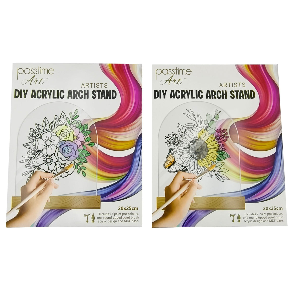 DIY Acrylic Arch Stand Kit 20x25cm