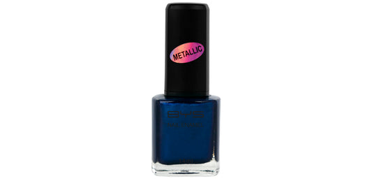 Bys N106 Nail Polish Metallic Blue Sapphire