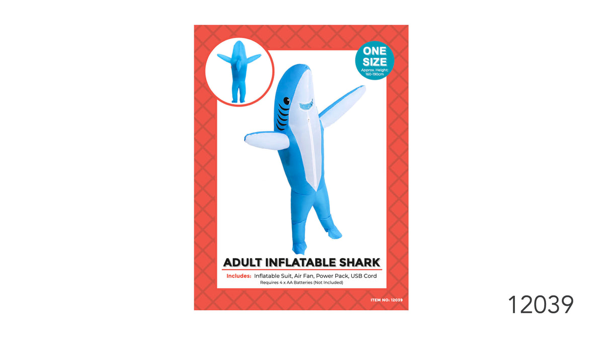 Adult Inflatable Shark Costume