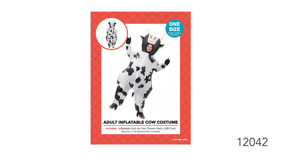 Adult Inflatable Cow Costume