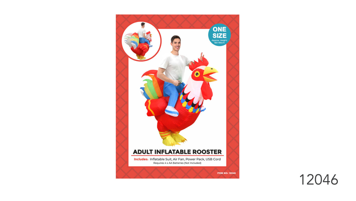 Adult Inflatable Rooster Costume