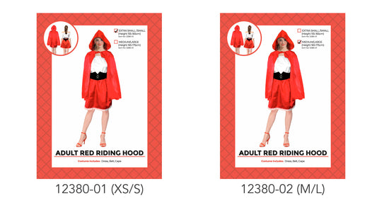 Adult Little Red Riding Hood Costume - XS/S