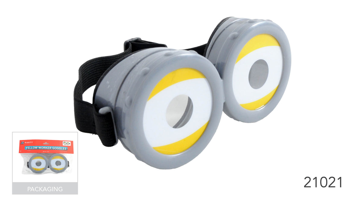 Yellow Alien Goggles