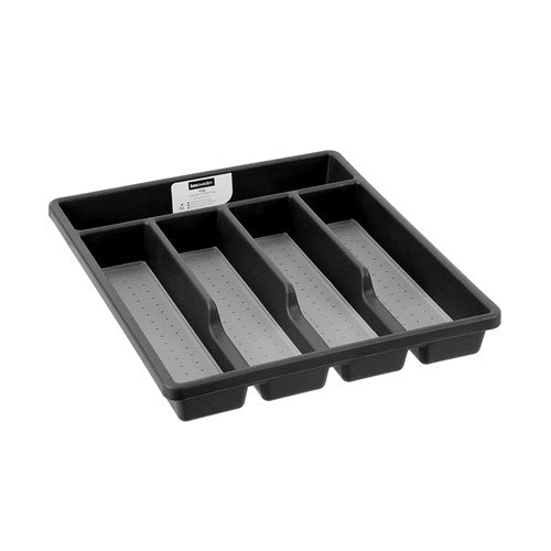 GRIP CUTLERY TRAY 5 SECTION 32.5X29X4.5CM