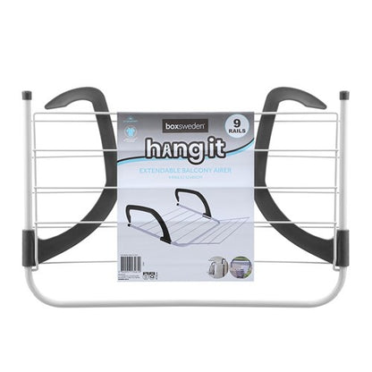 HANGIT EXTENDABLE BALCONY AIRER 9 RAILS 52X60CM