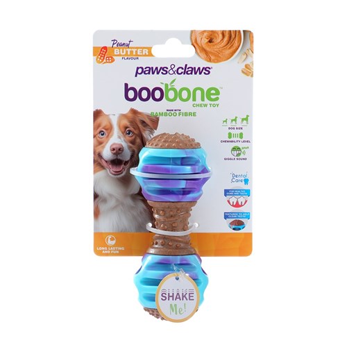 BOOBONE TPR GIGGLE DUMBELL CHICKEN  14X5.6X5.6CM