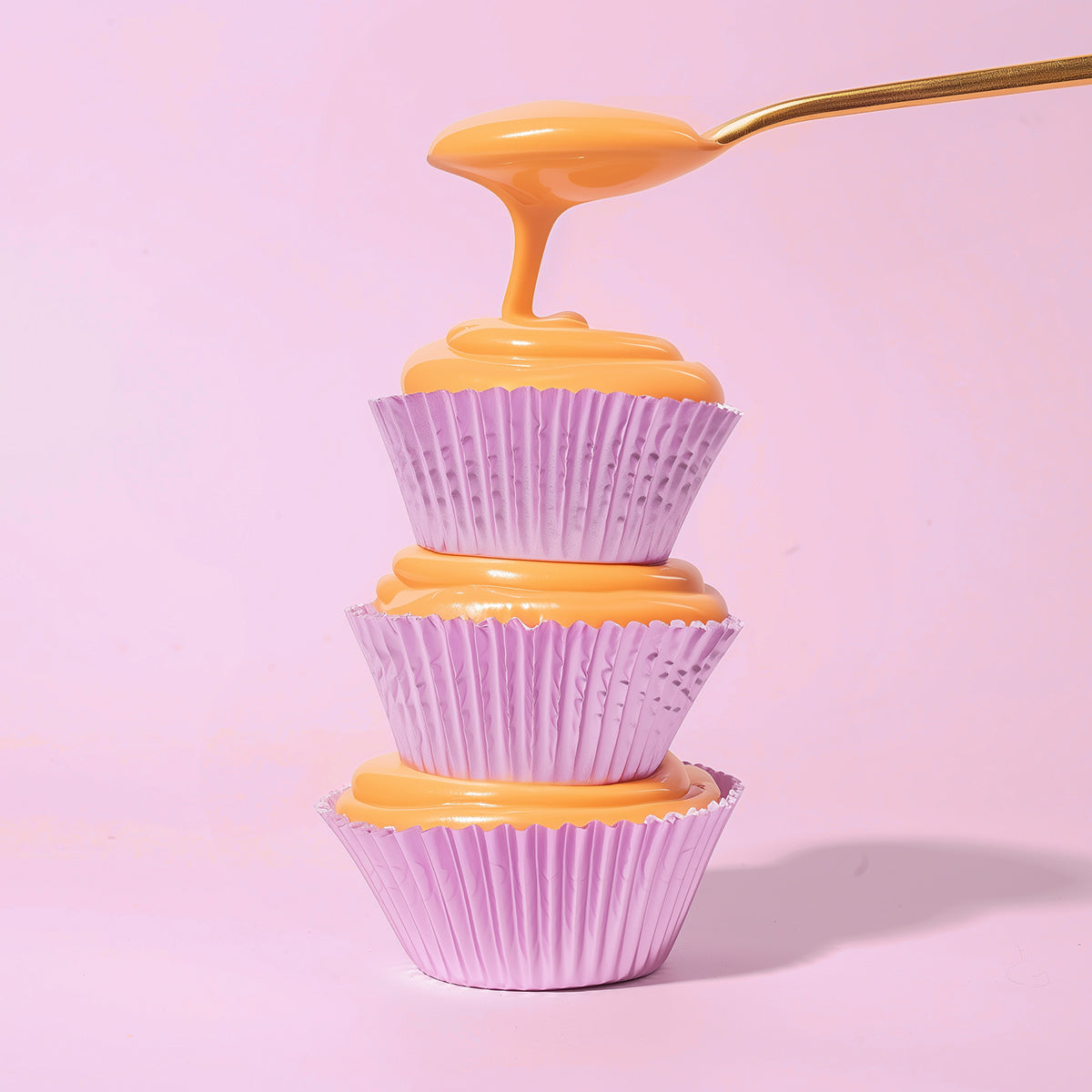 Medium LILAC Foil Baking Cups (50 pack) - 44mm Base