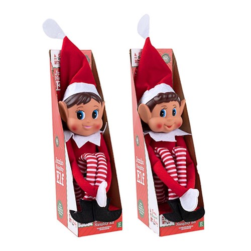 Xmas Elves BB Large Elf 2 Asstd